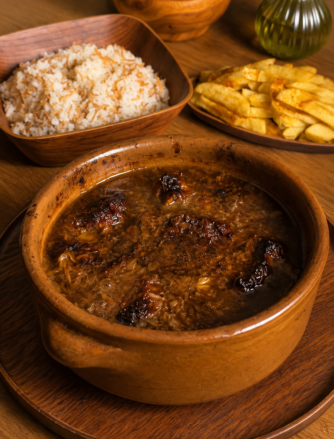 طاجن اللحمة بالبصلة